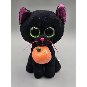 Ty Beanie Boos‎ Potion the Halloween Cat 6" Plush Stuffed Animal